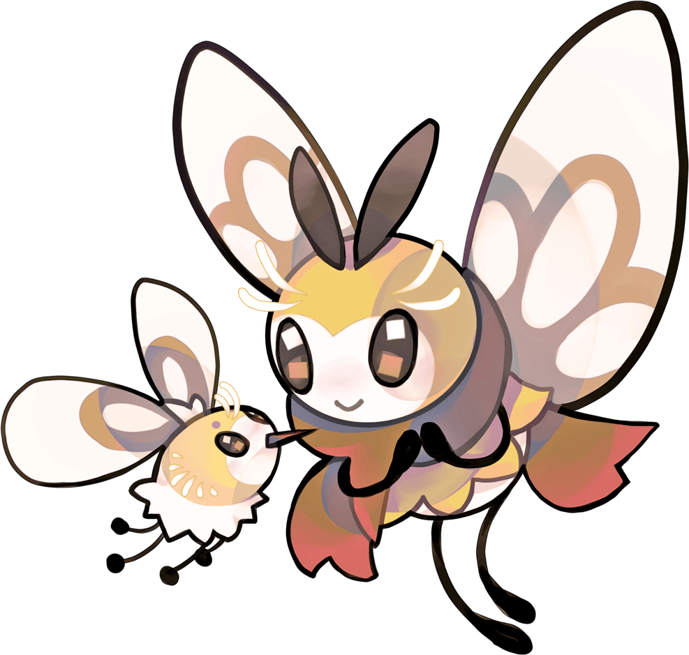 Cutiefly and Ribombee