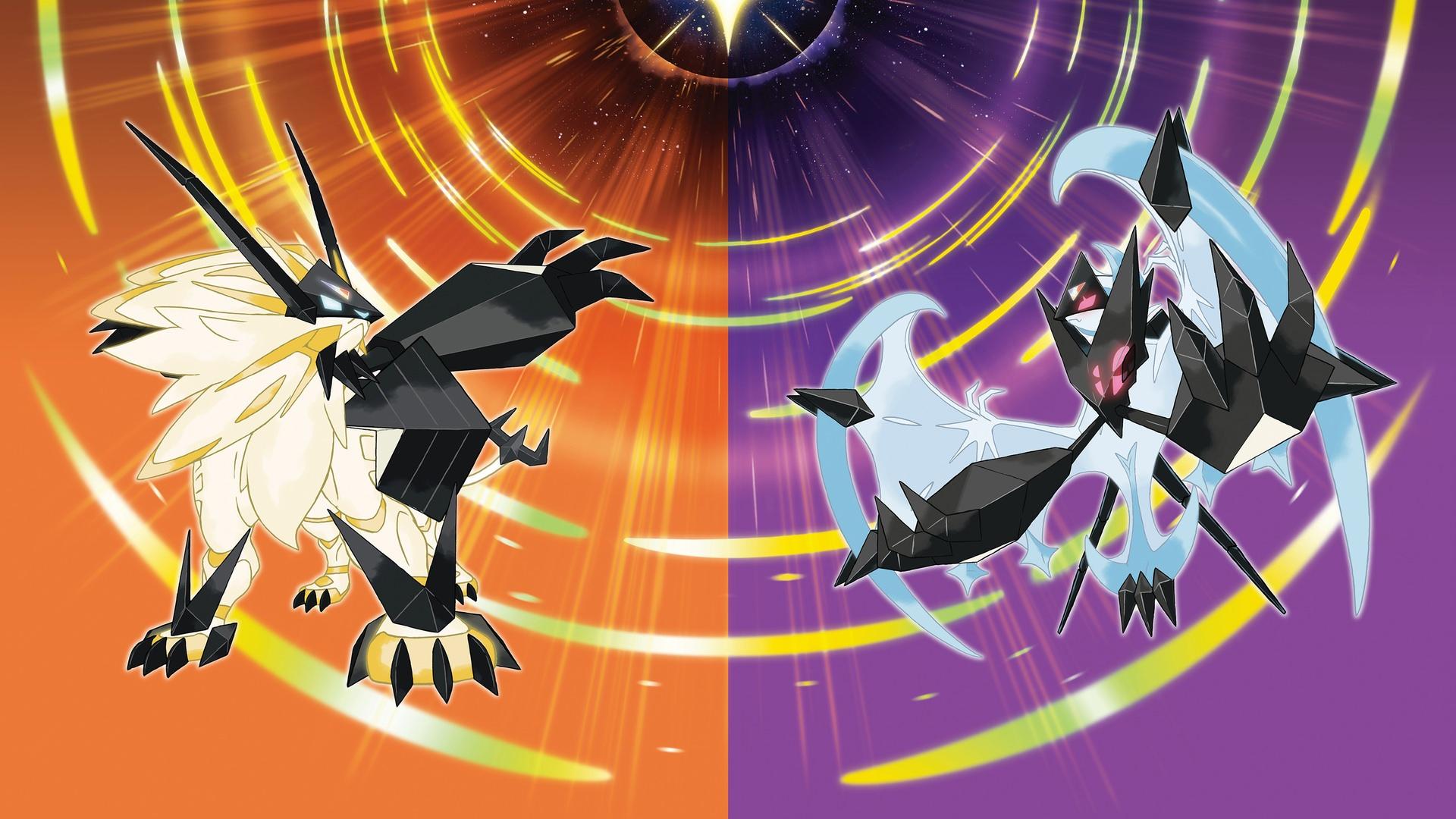 Lunala and Solgaleo Pokemon Ultra Sun a HD Wallpapers