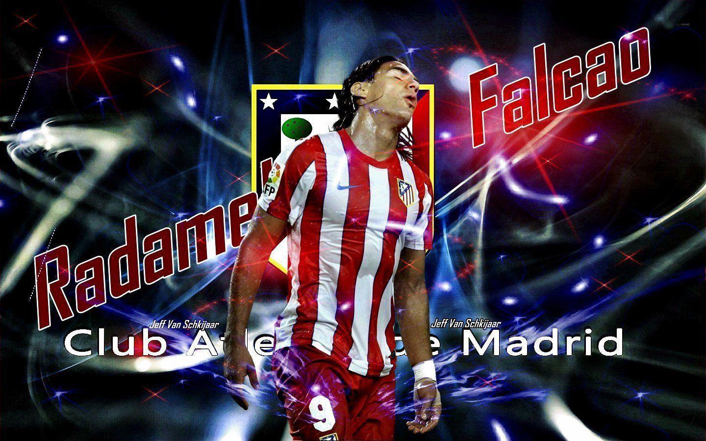 Bayern Munchen Logo Radamel Falcao Ateletico Madrid Football