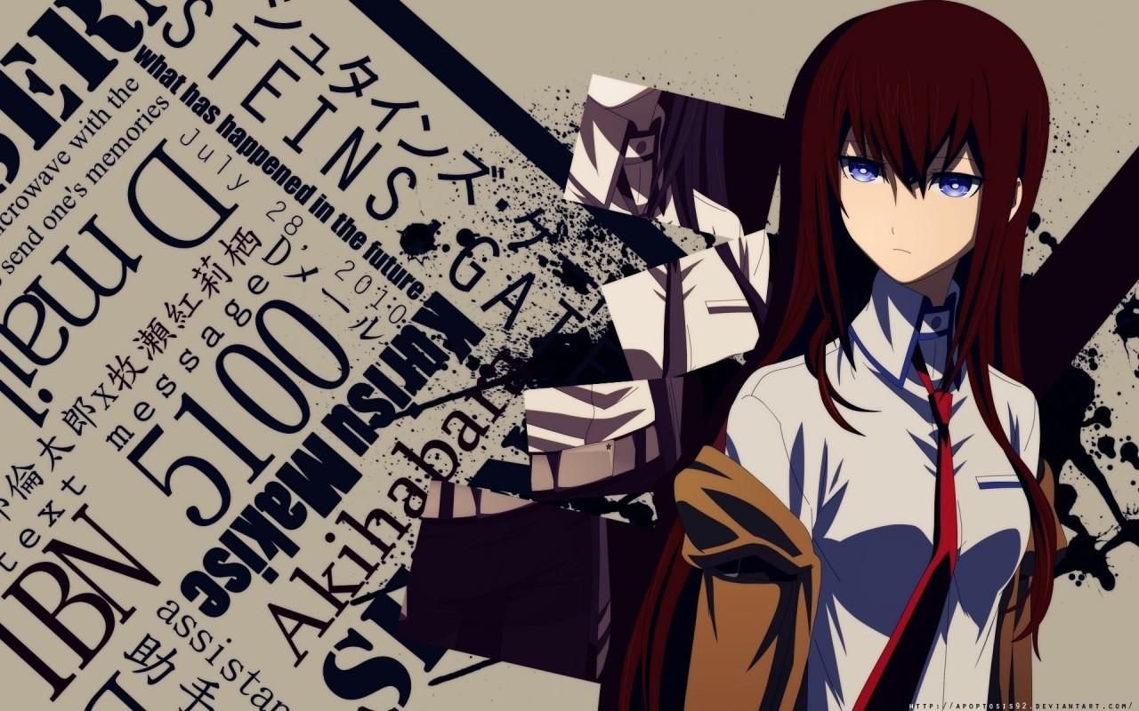 Download Steins Gate, Kurisu Makise, Blue Eyes Wallpapers