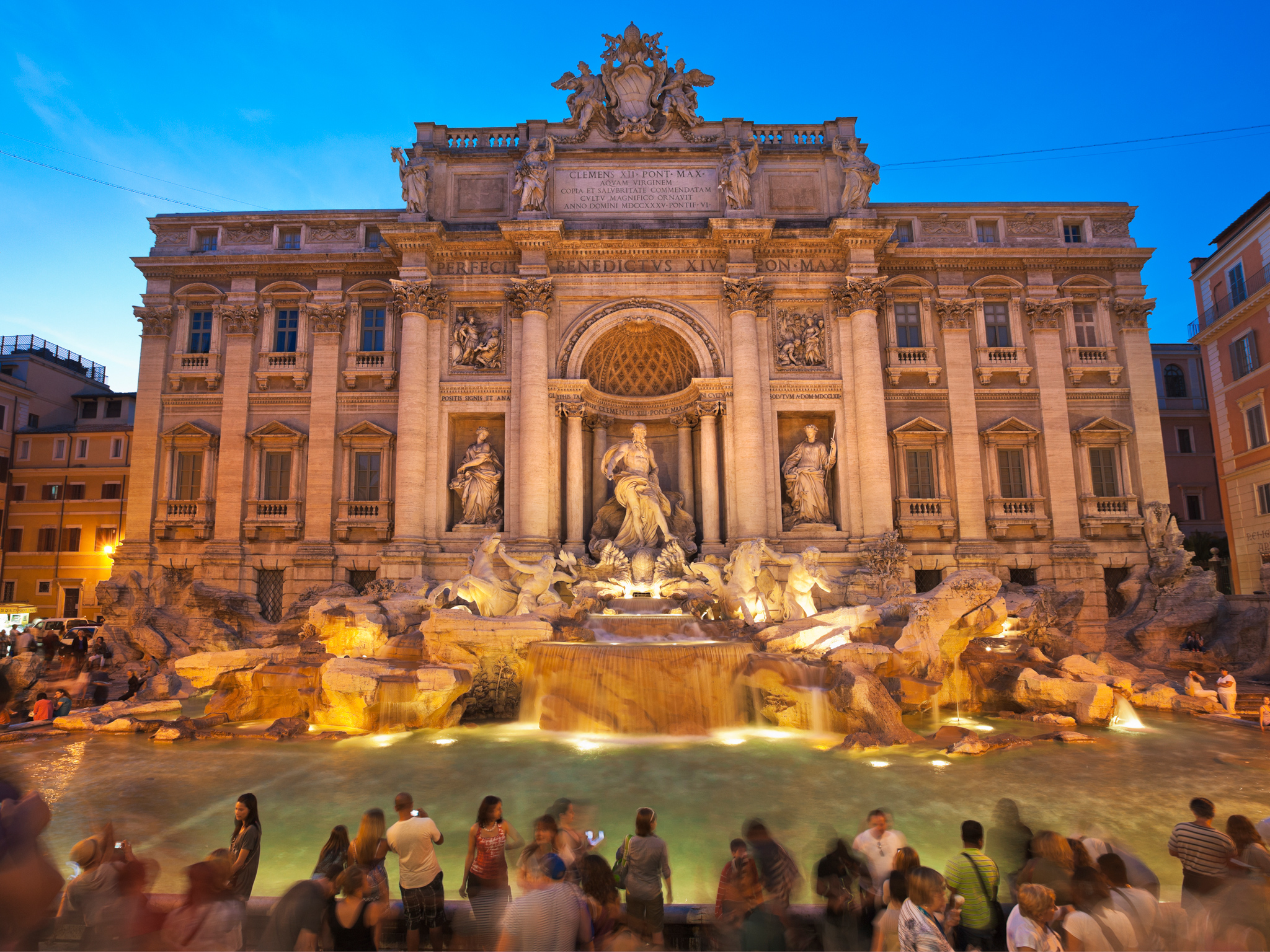 Trevi Fountain, Rome, Italy