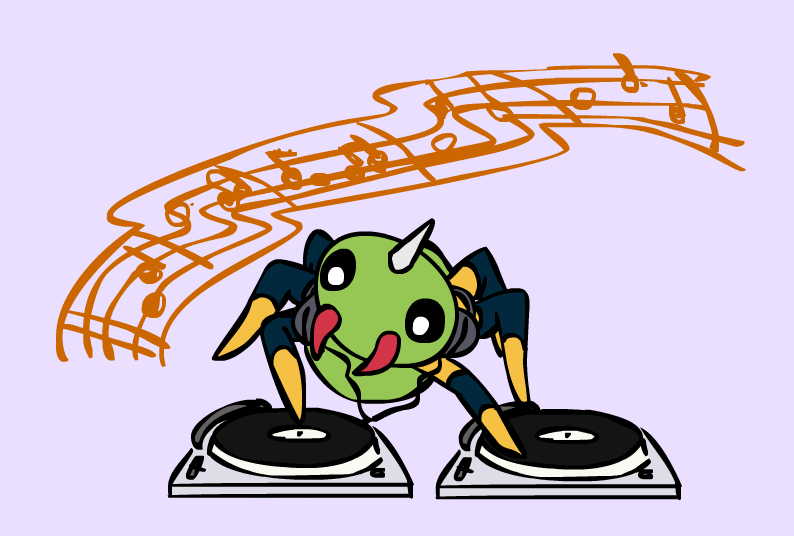 Spinarak DJ by sunnyfish …