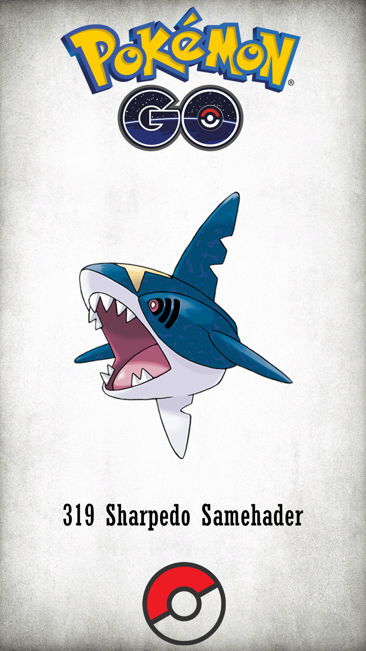 319 Character Sharpedo Samehader