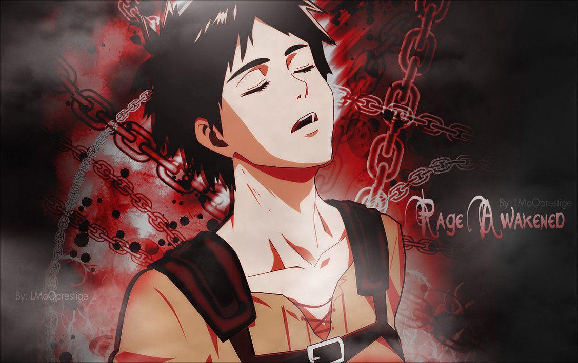 attack on titan Eren Yeager Wallpapers by LMoO