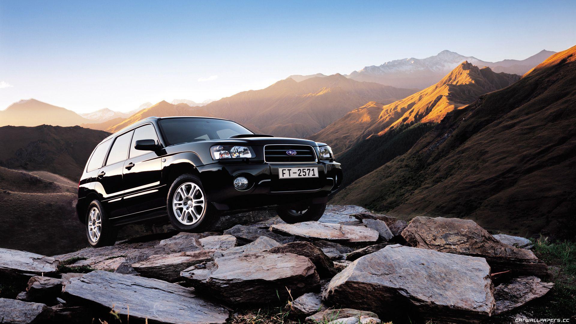 Subaru Forester Black Wallpapers Widescreen