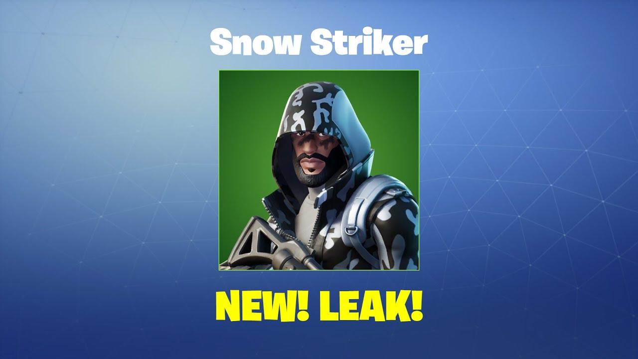 Snow Striker Fortnite wallpapers