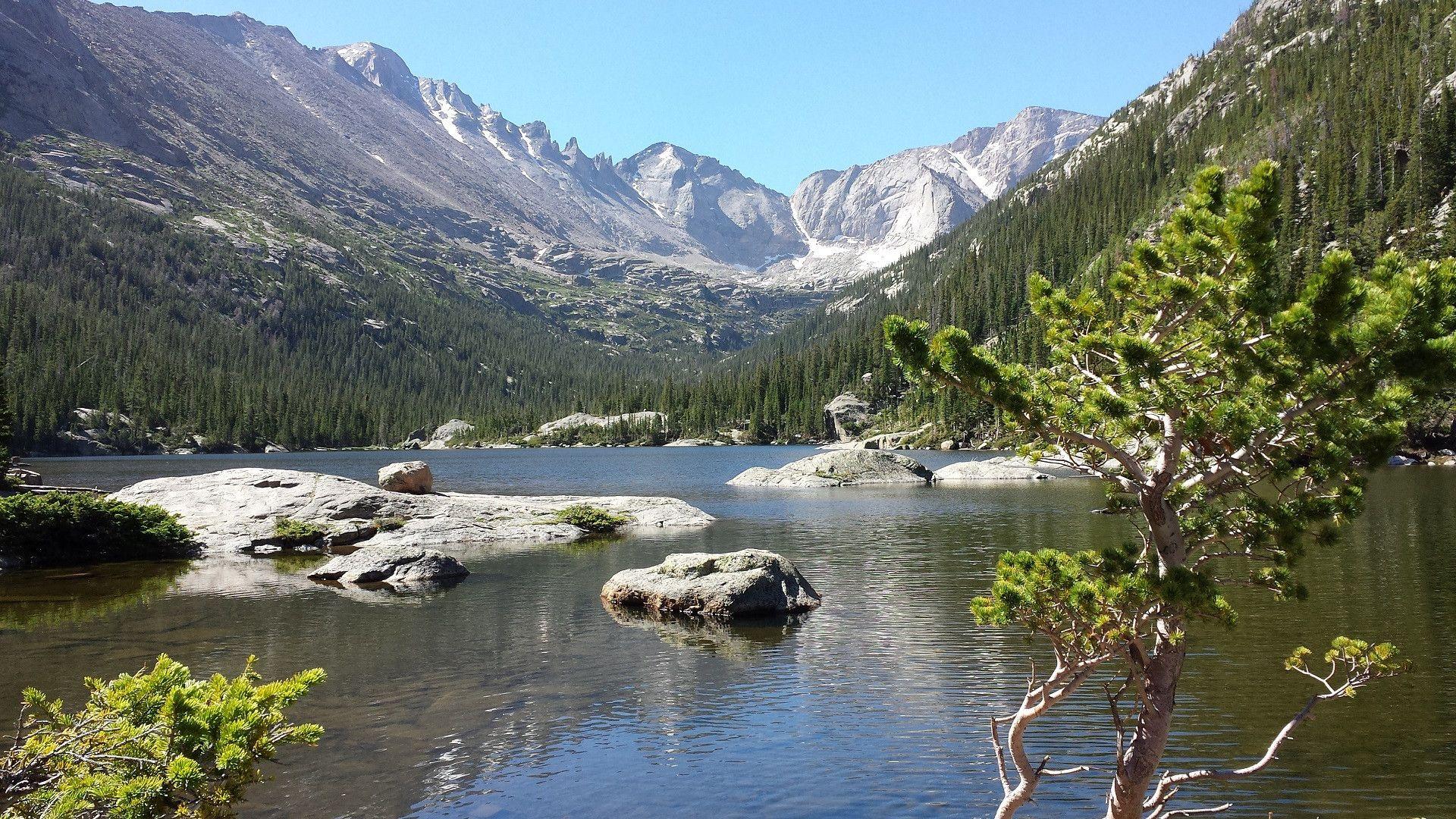 Mills Lake, Rocky Mountain National Park, CO [OC] [