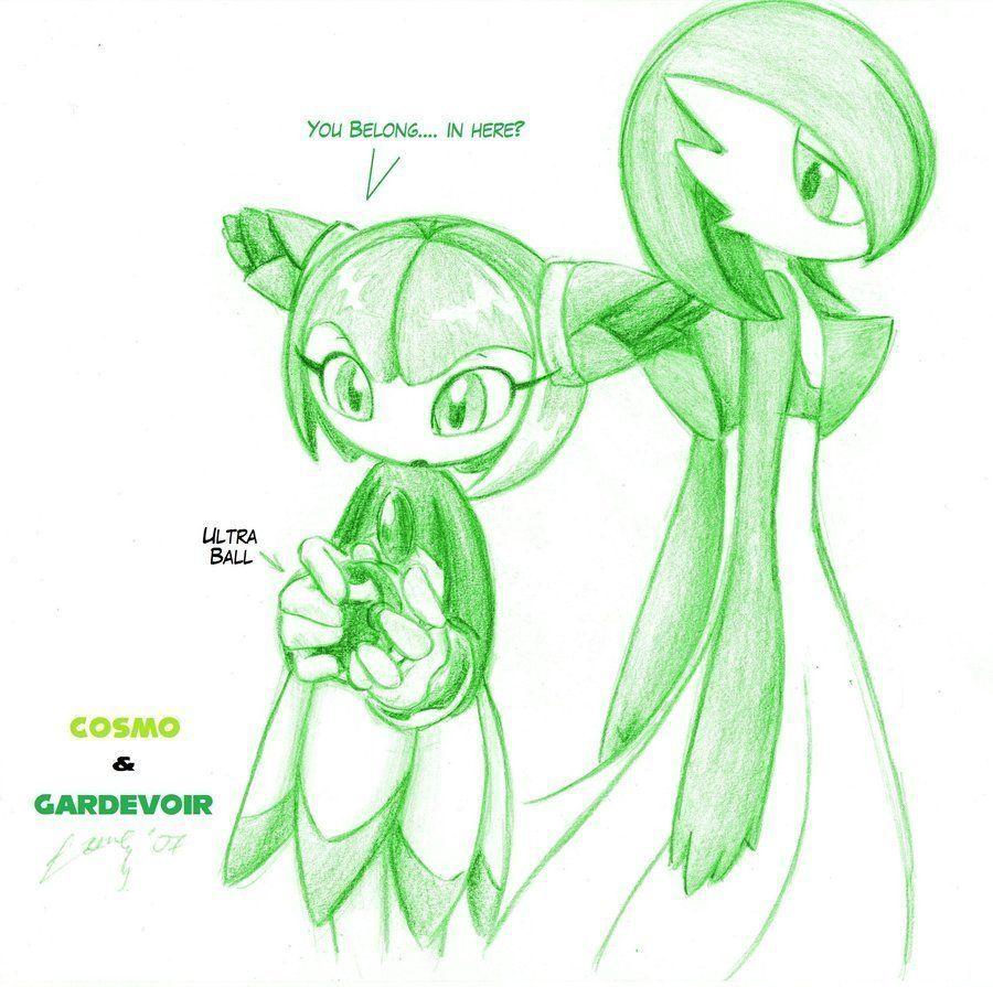 Cosmo Forever image Cosmo and Gardevoir HD wallpapers and backgrounds