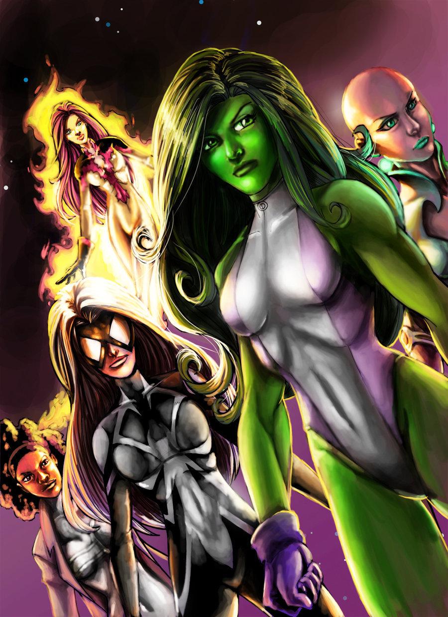 Femme Fatales image Lady Avengers Assemble! HD wallpapers and