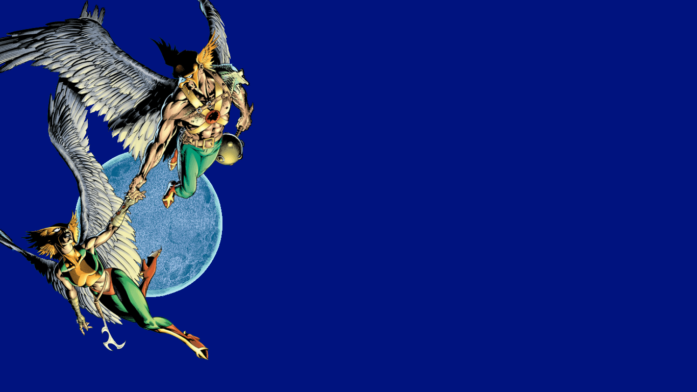 Hawkman and Hawkgirl Wallpapers by lovesfantasticbeings