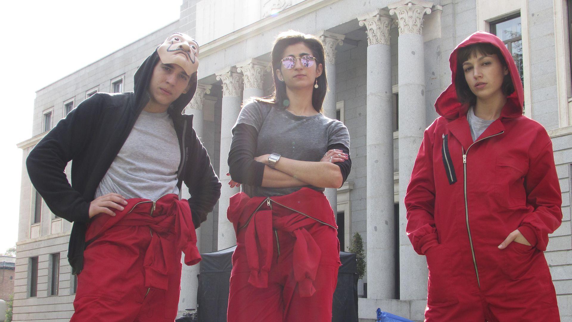 La serie española “La casa de papel” estrena su primera temporada