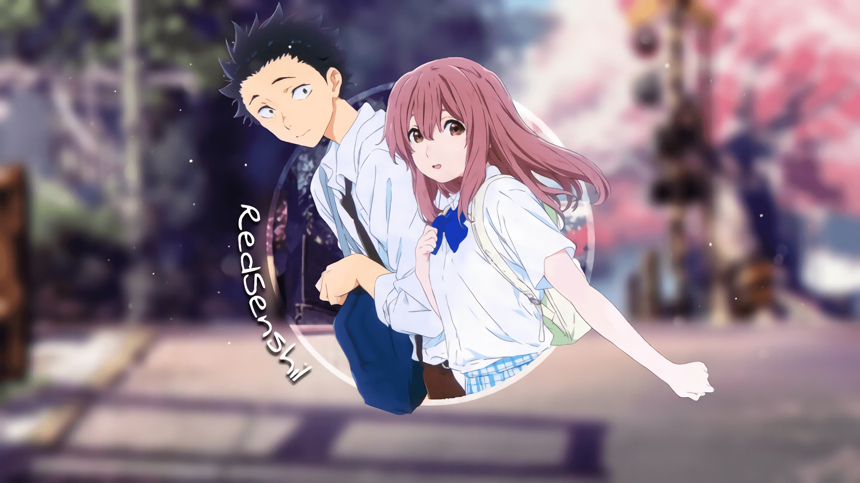 Wallpapers : Koe no Katachi, anime, Nishimiya Sh ko, Nishimiya Shouko