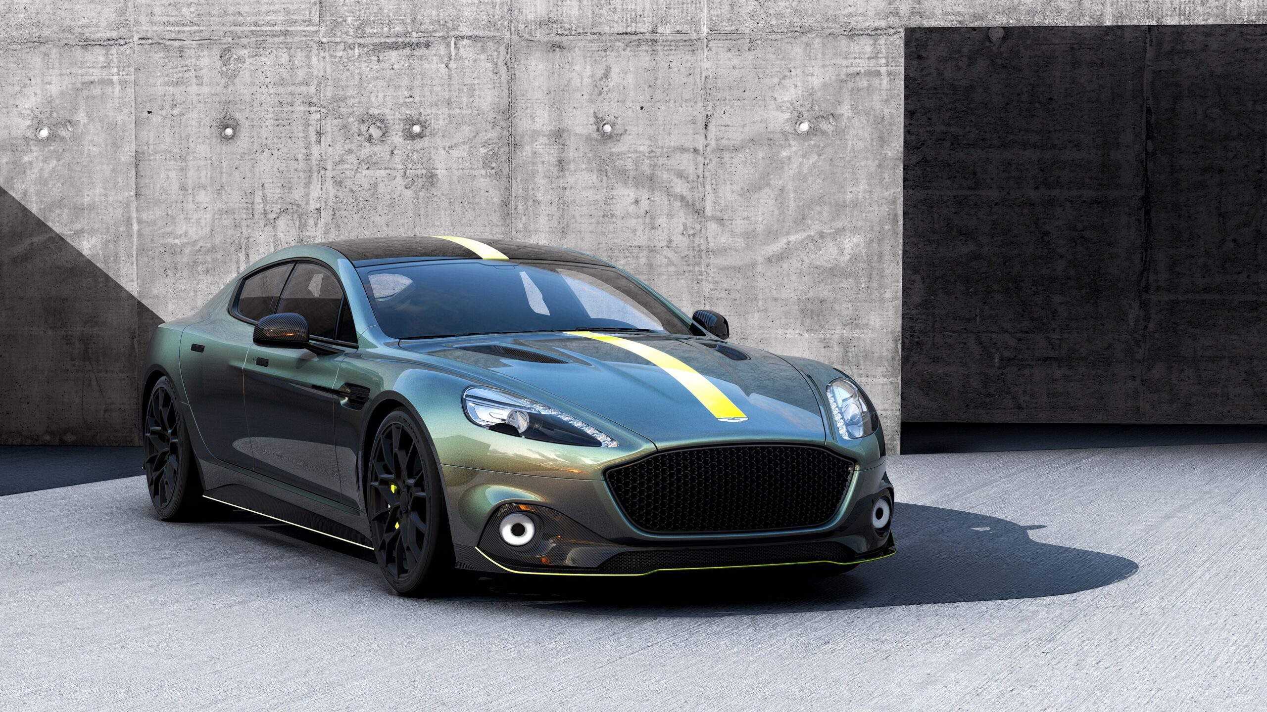 2018 Aston Martin Rapide AMR 4K Wallpapers