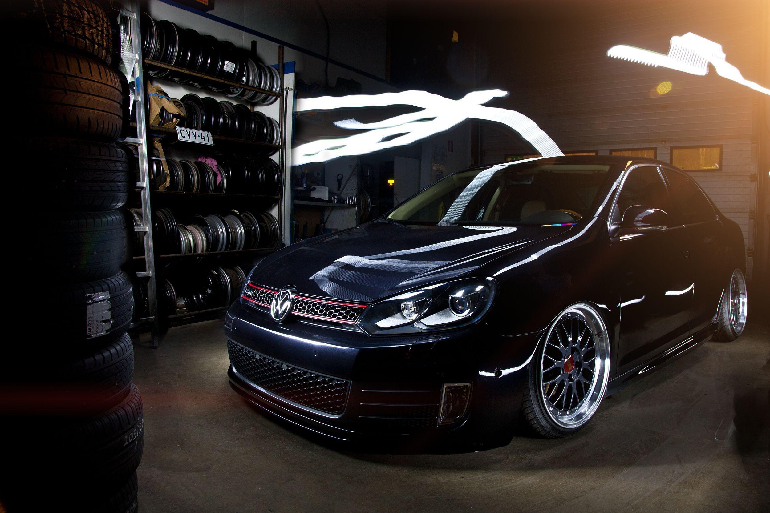 Wallpapers Volkswagen jetta MK6 GTD Tire Cars