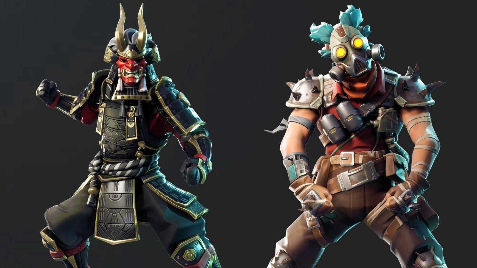 Leaked Fortnite cosmetics from update V6.21