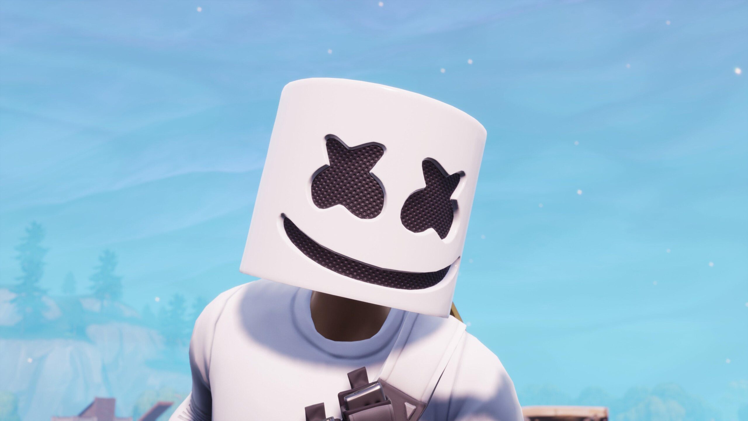 4K Wallpapers Marshmello Skin Fotnite Battle Royale Wallpapers