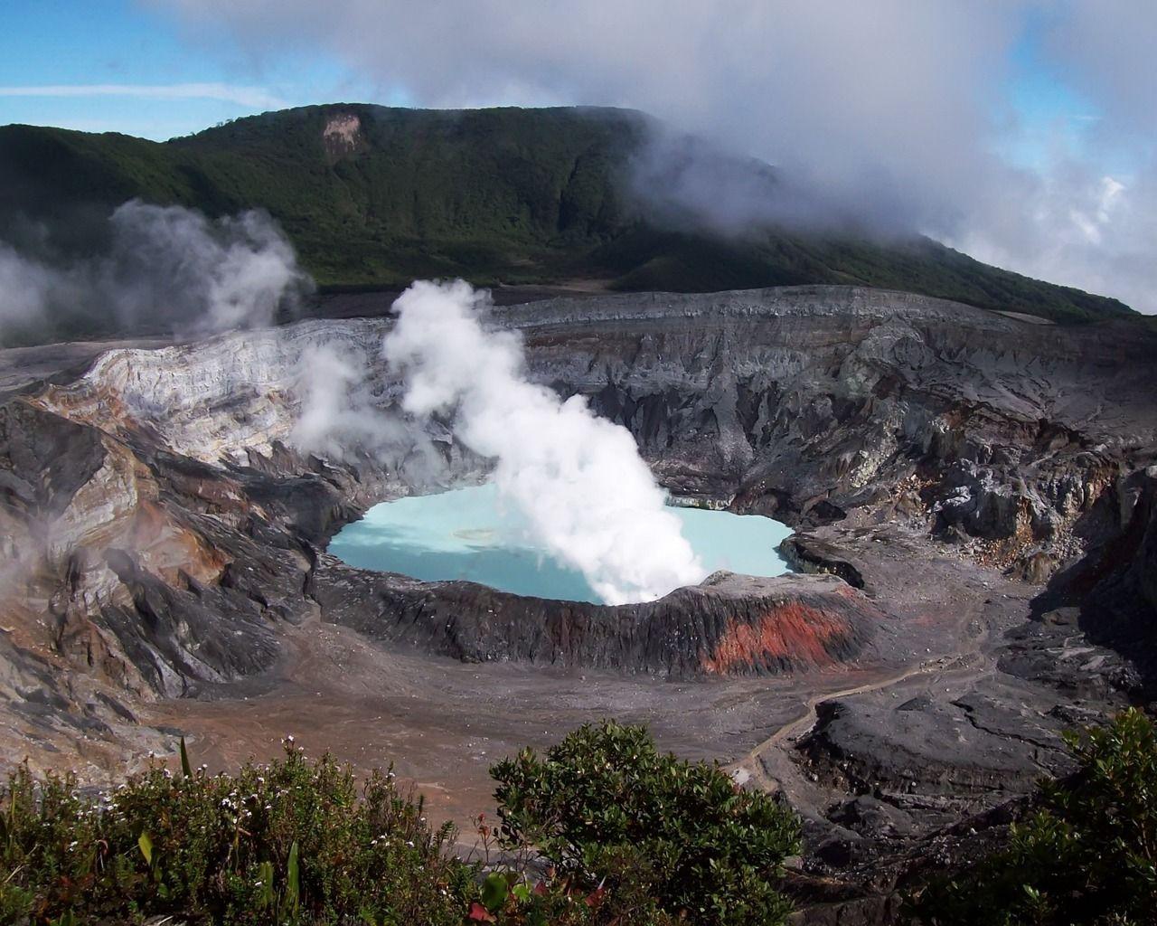 Poas Volcano Wallpapers Costa Rica World Wallpapers in format