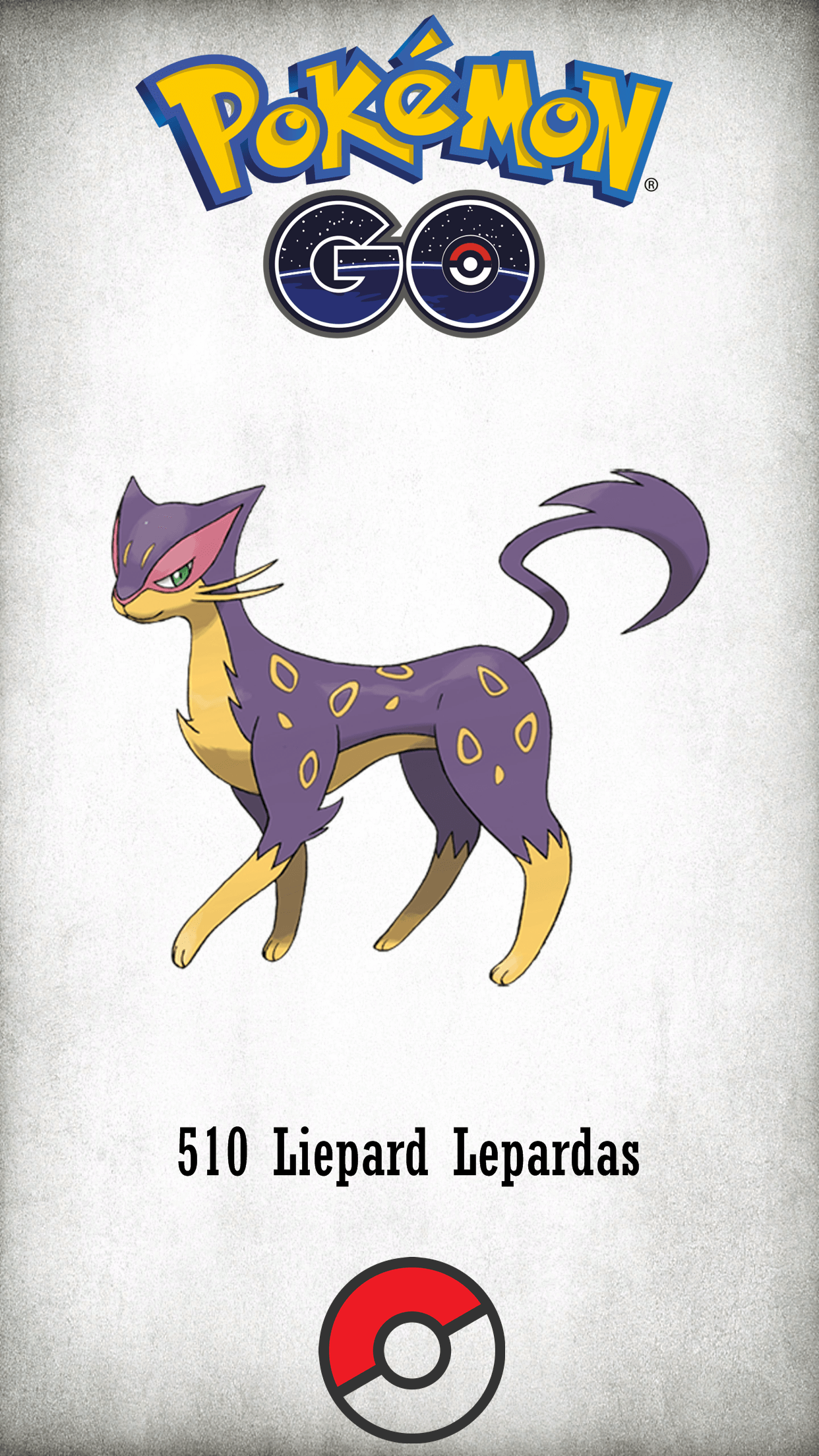 510 Character Liepard Lepardas