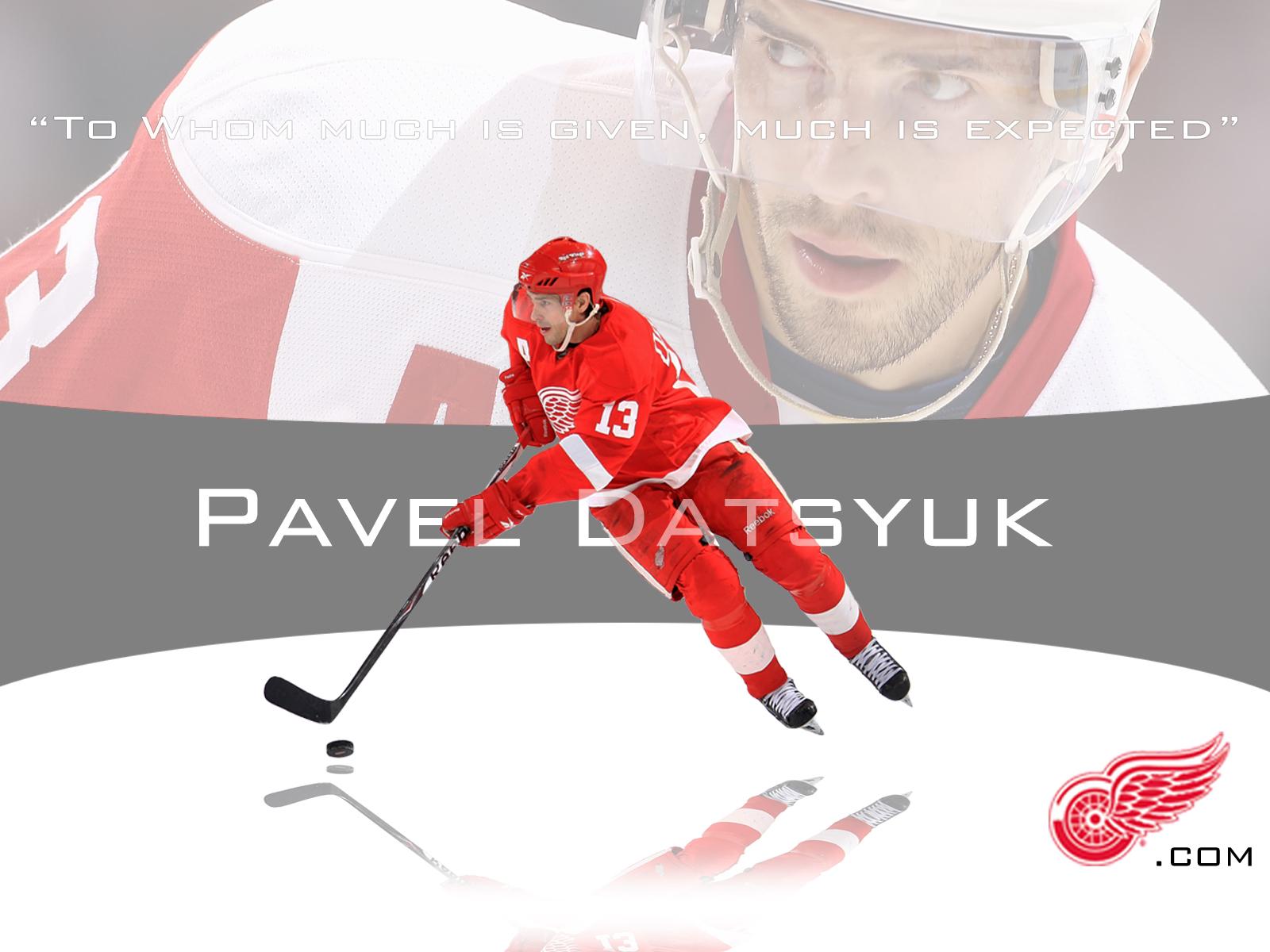 Famous Hockey player of Detroit Pavel Datsyuk wallpapers and image