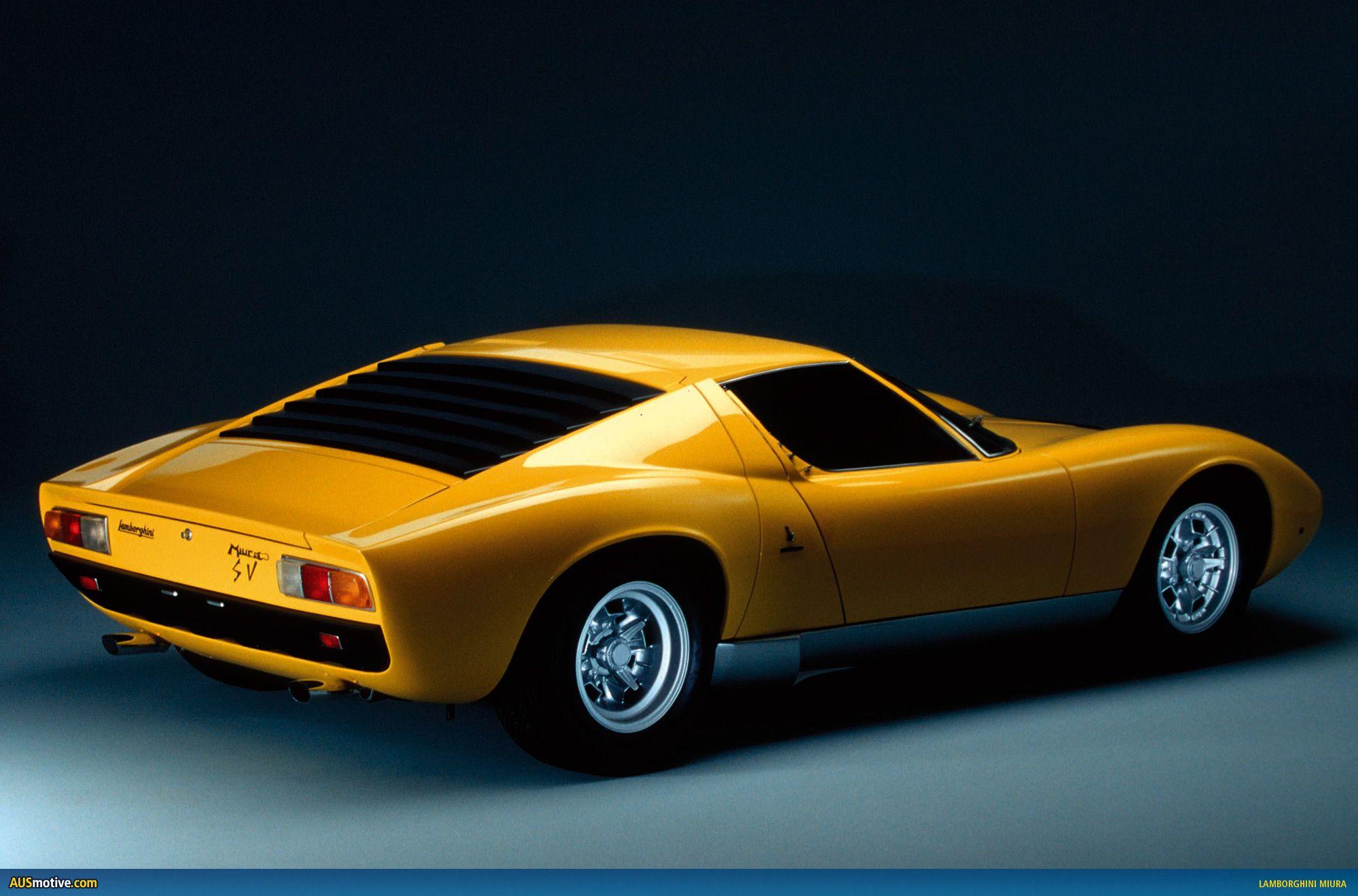 AUSmotive » Random wallpapers: Lamborghini Miura SV