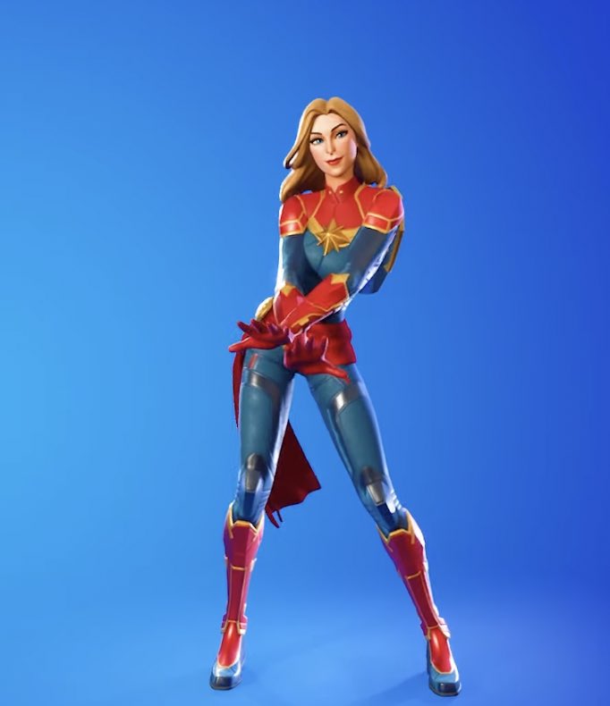 Captain Marvel Fortnite wallpapers