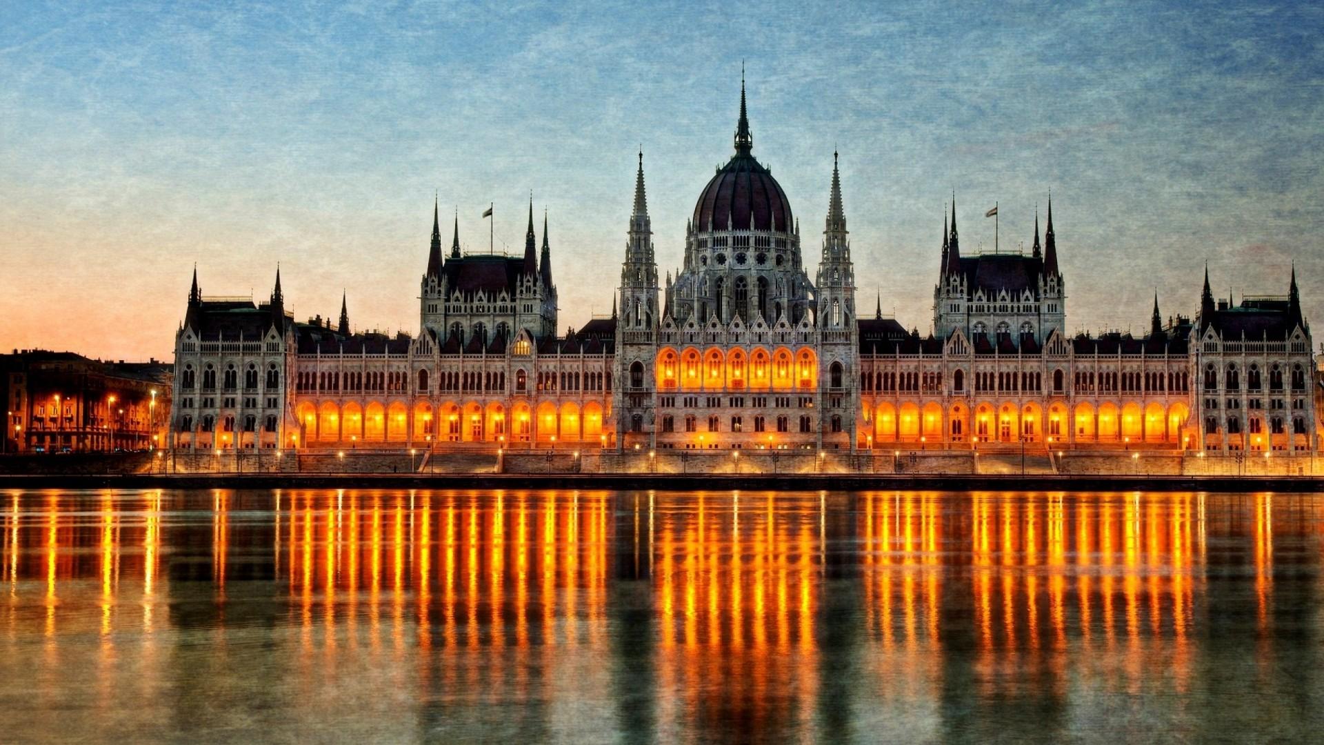 Hungarian Parliament Building HD Wallpaper, Backgrounds Image