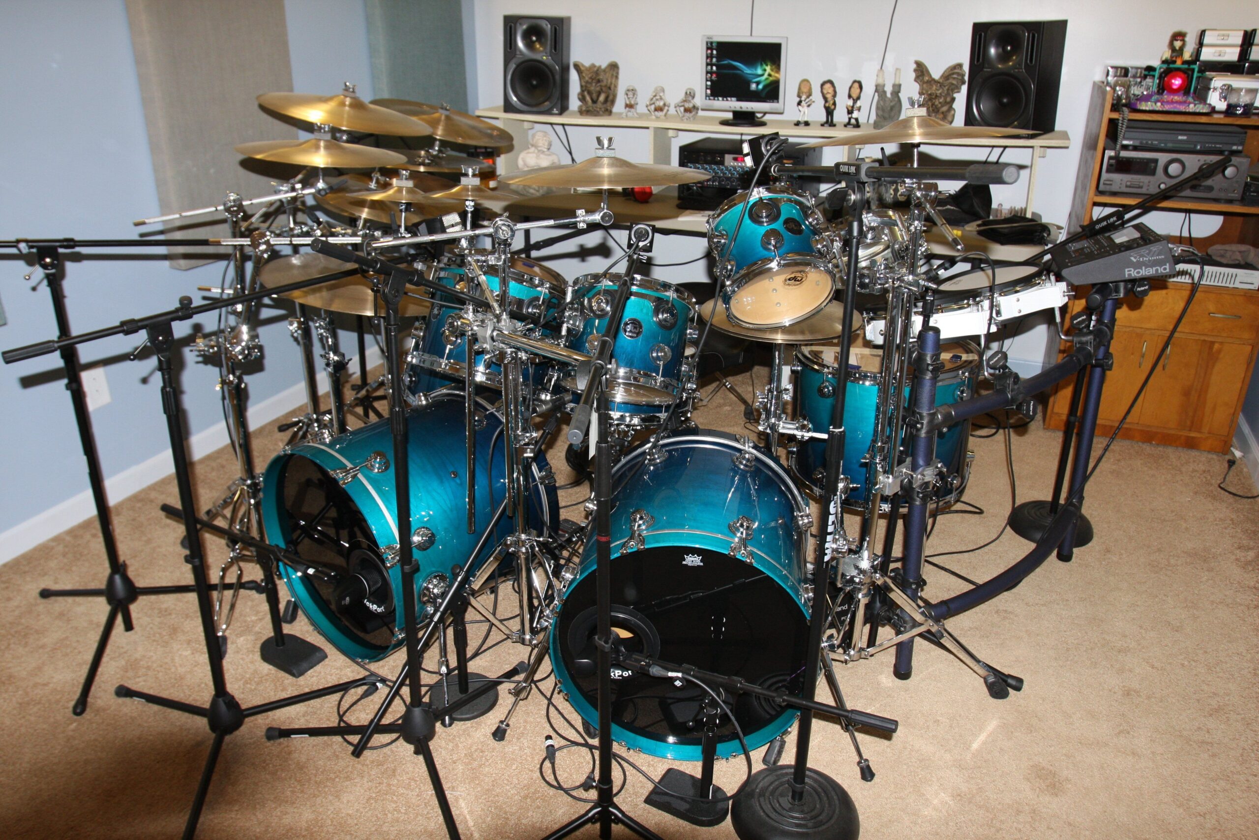 DRUMS music percussion drum set kit wallpapers