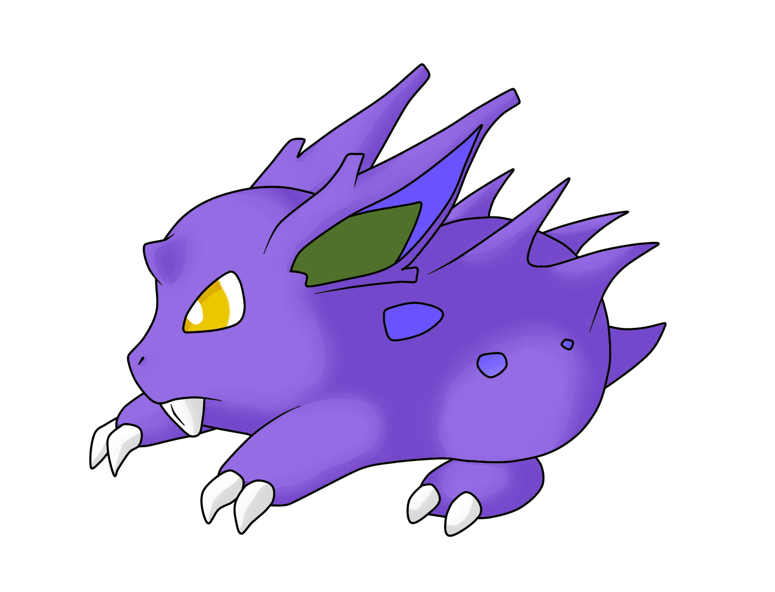 Fakemon: NidoranO by Nidoran