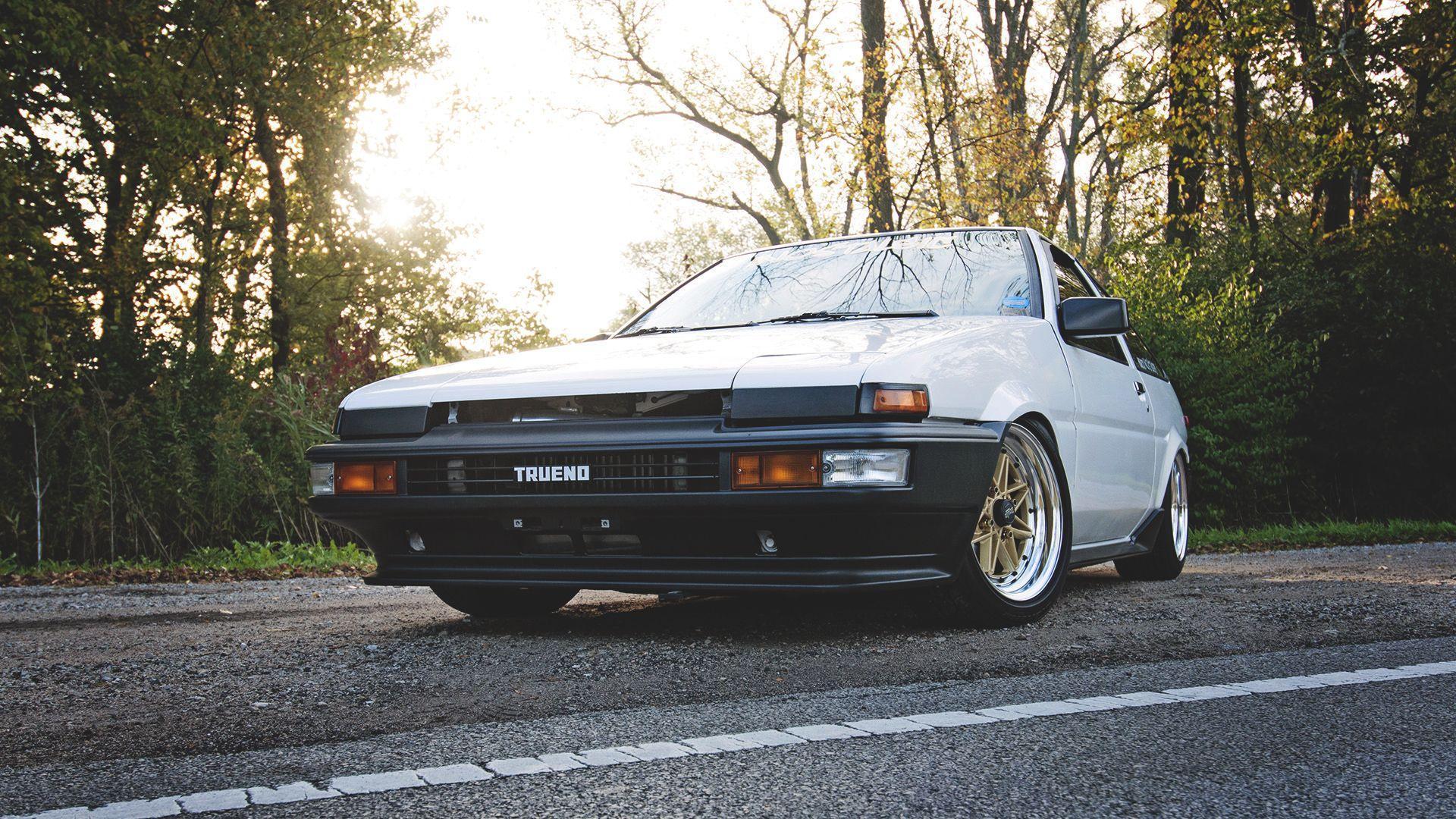 Download Wallpapers Toyota, Corolla, Ae86, Trueno Full HD