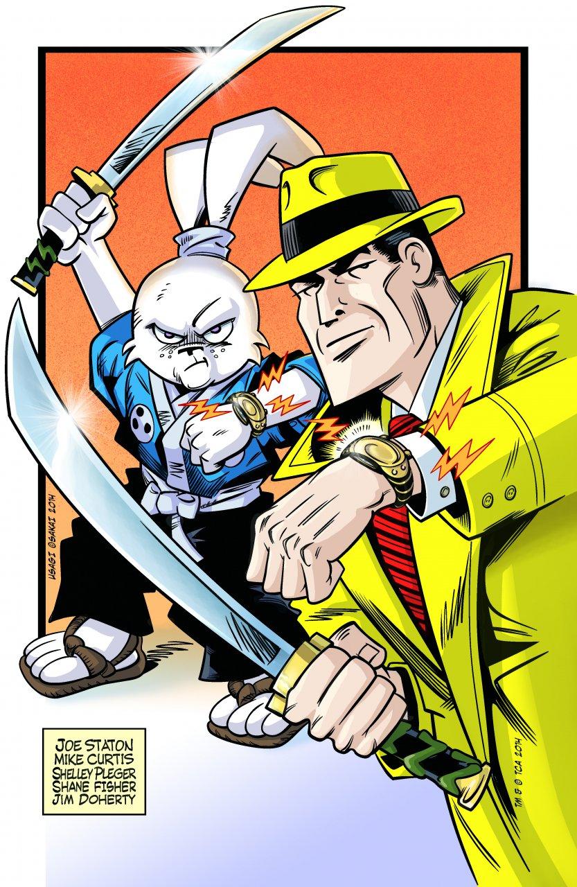 Usagi Yojimbo image Usagi And Dick Tracy From The Sakai Project HD