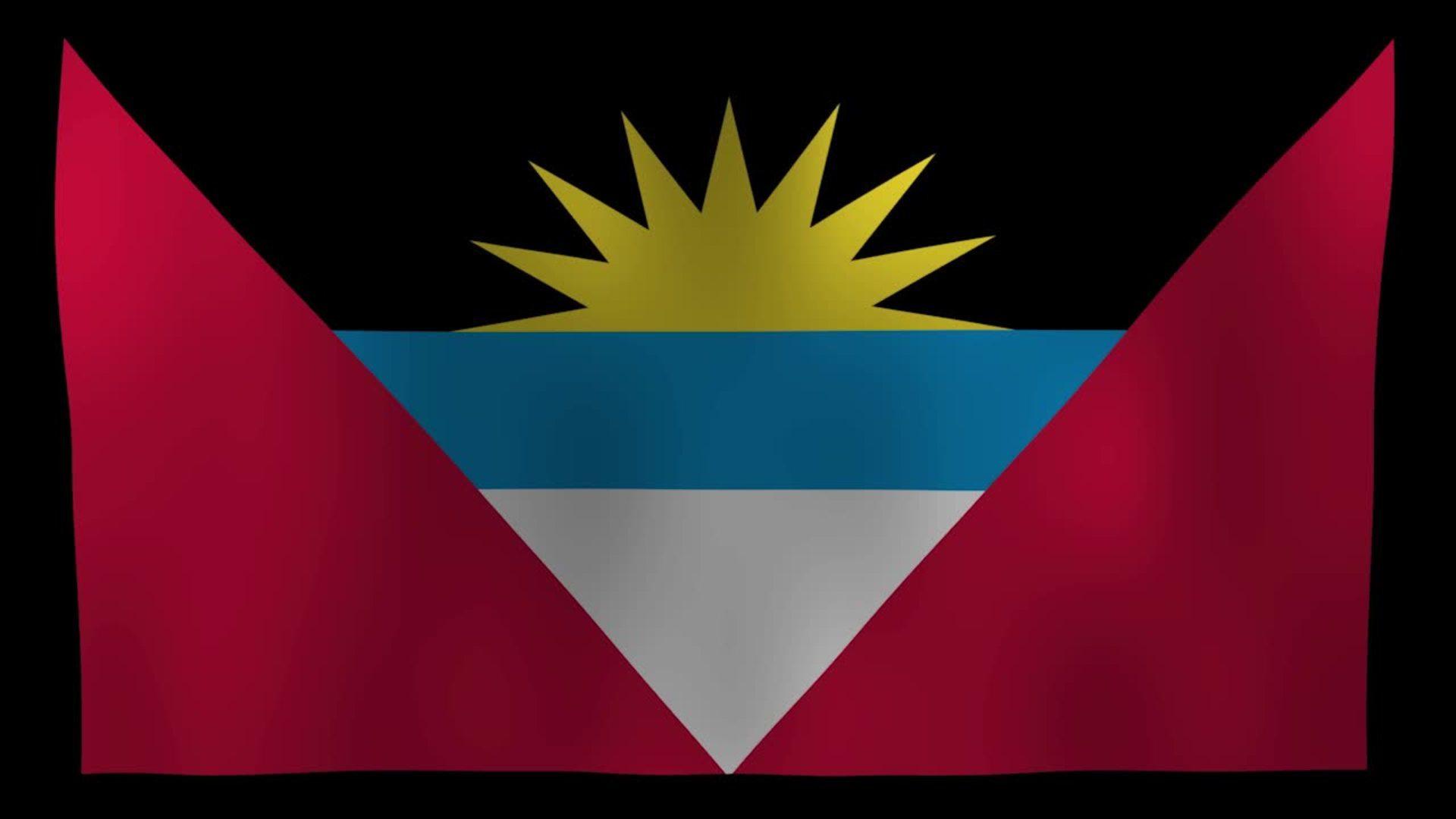 Antigua and Barbuda Flag 4K Motion Loop After Effects Template