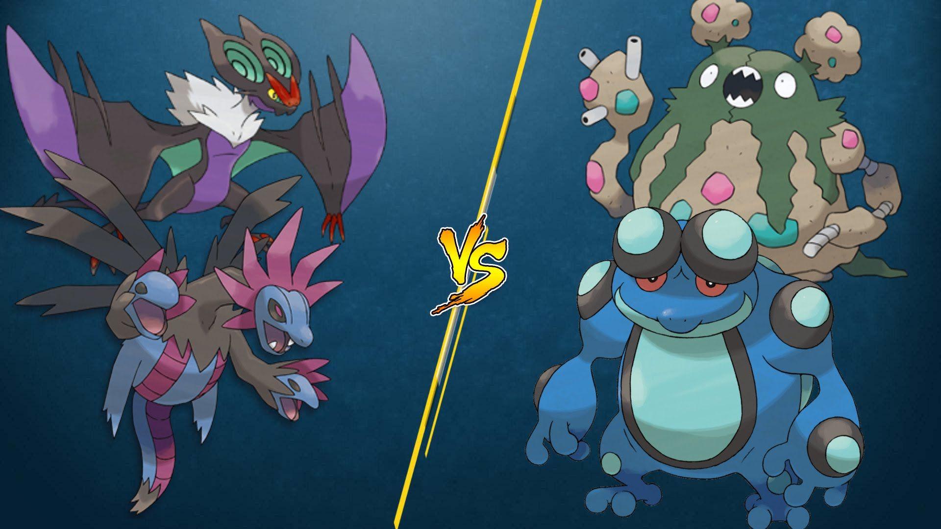 PTCGO Stream Match] Hydreigon/Noivern vs Seismitoad/Garbodor