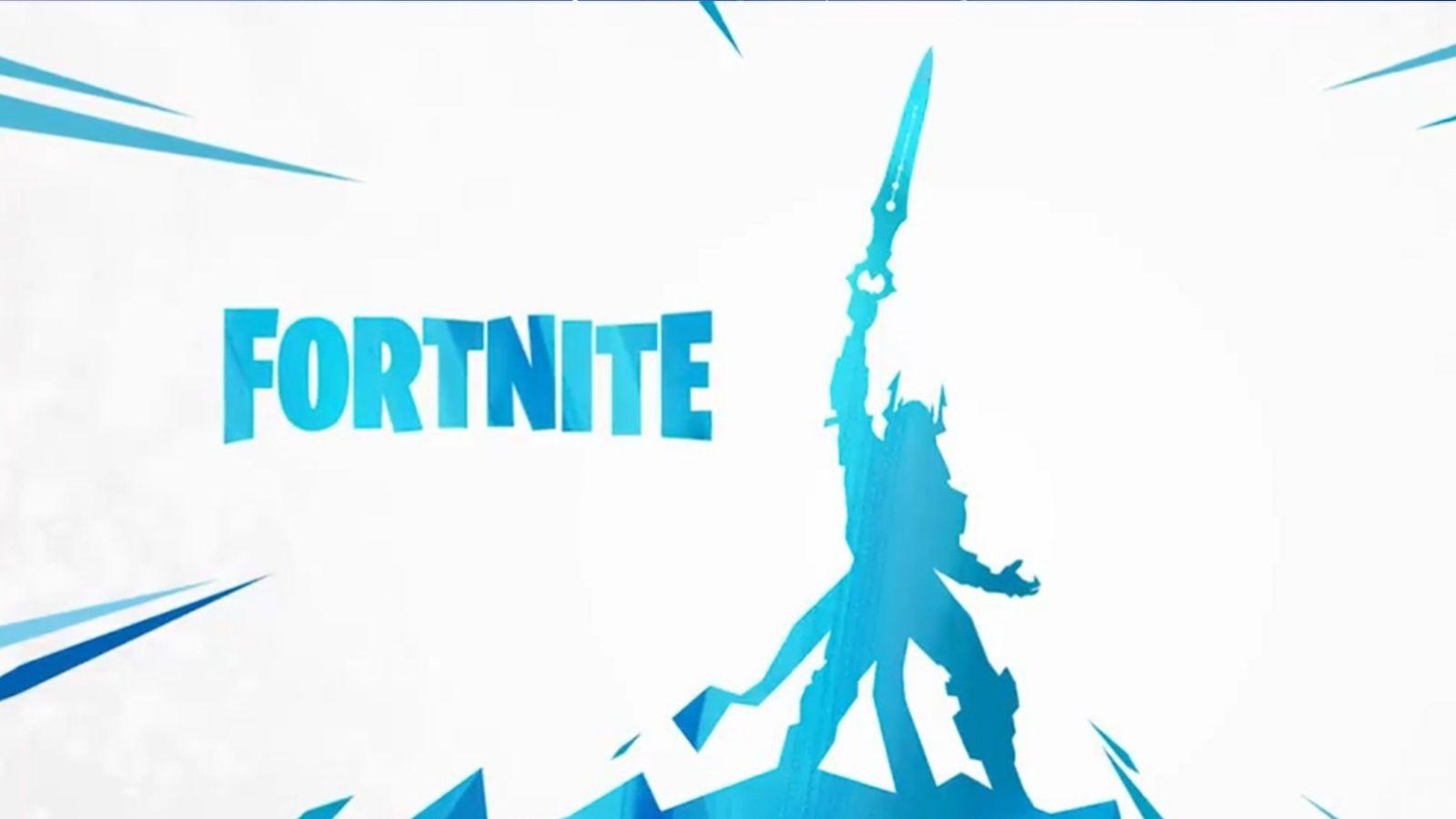 Sword coming in Fortnite, Ice King Sword weapon Fortnite Season 7