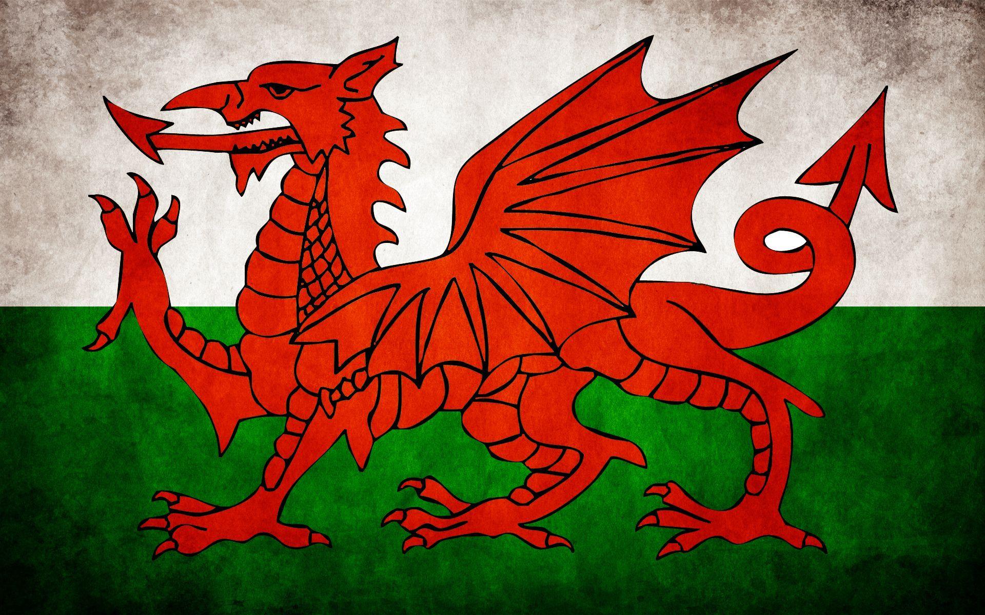 Welsh Flag, wallpaper,1920 x 1200