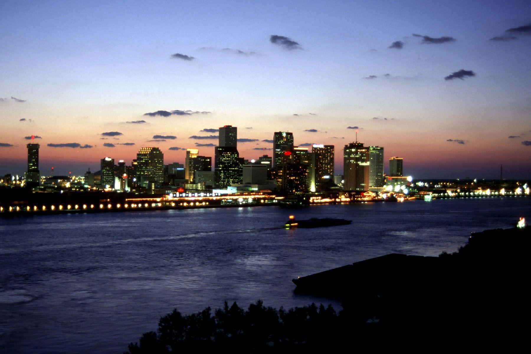 New Orleans City Skyline