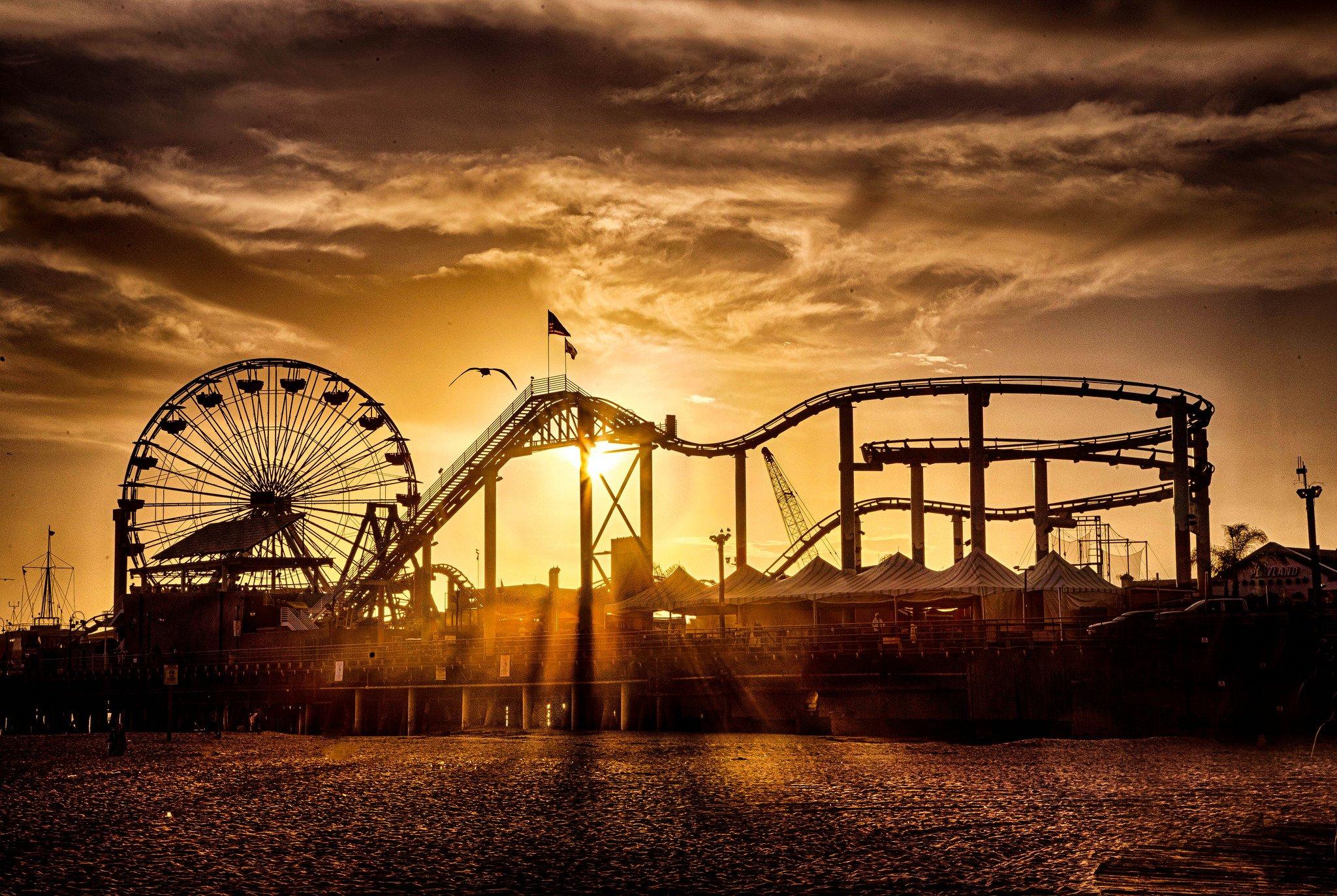 Santa Monica Pier Wallpapers