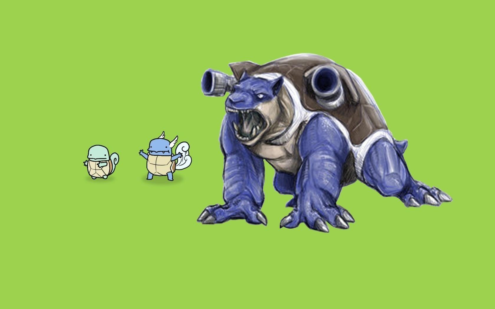 pokemon squirtle blastoise wallpapers High Quality