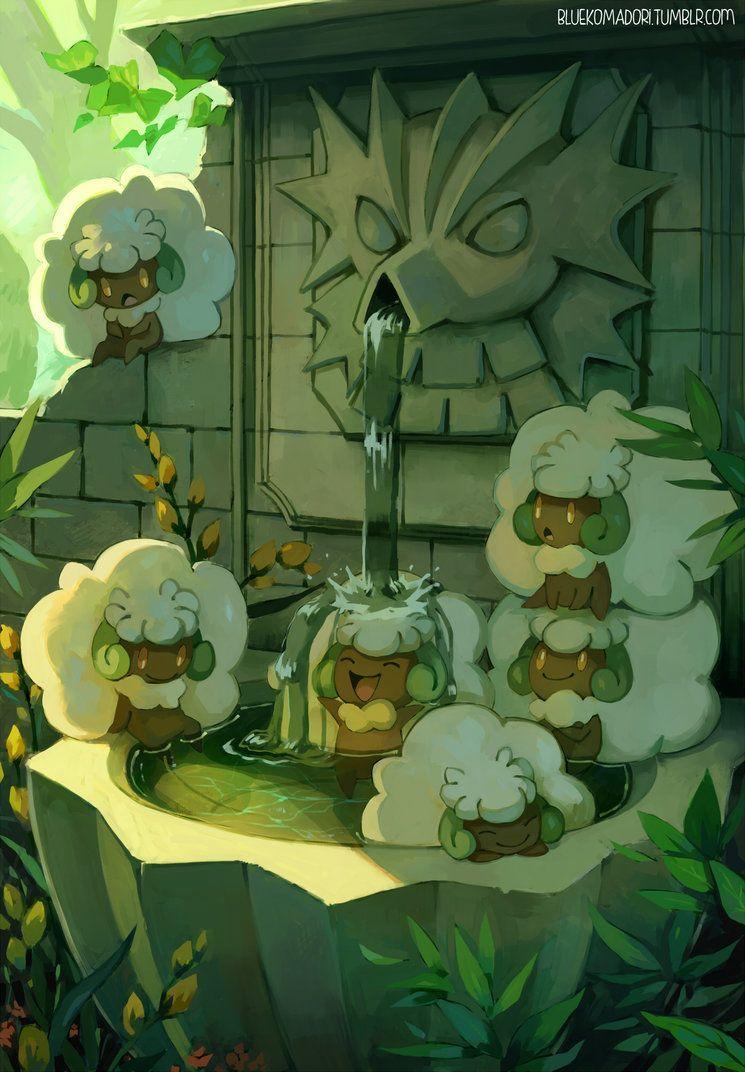 Whimsicott by bluekomadori.deviantart on @DeviantArt