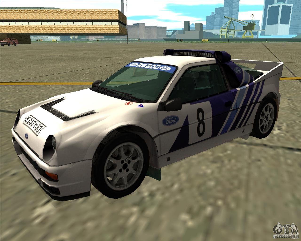 Ford RS200 rally for GTA San Andreas