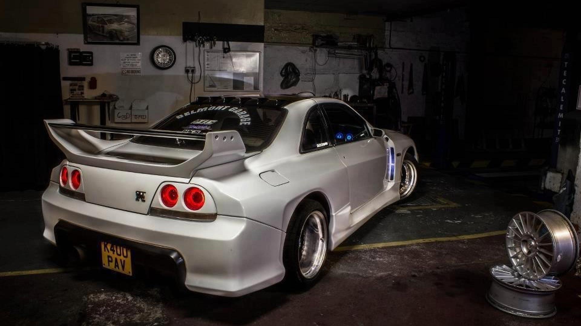 Nissan gtr r32 tuning white wallpapers