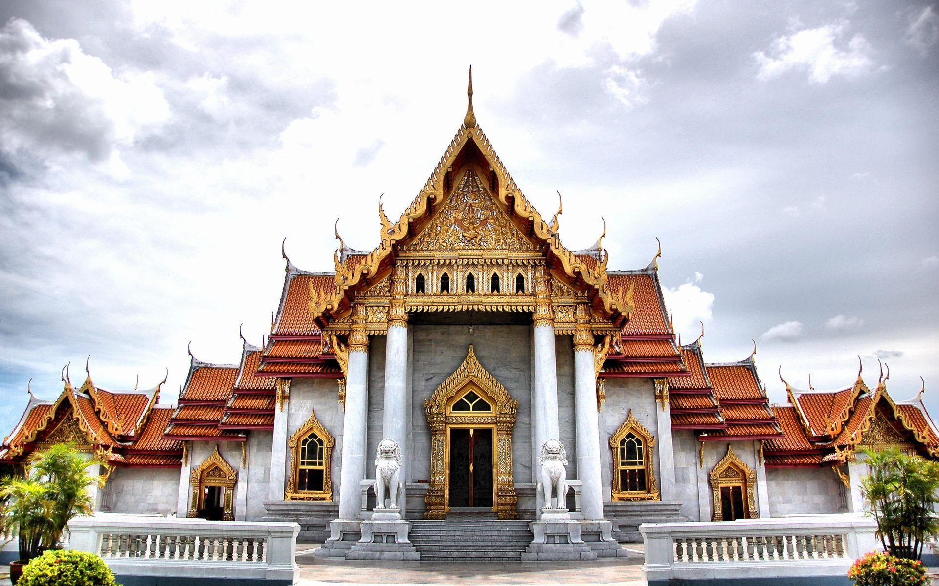 Marble Temple Bangkok Wallpapers HD Download For Desktop