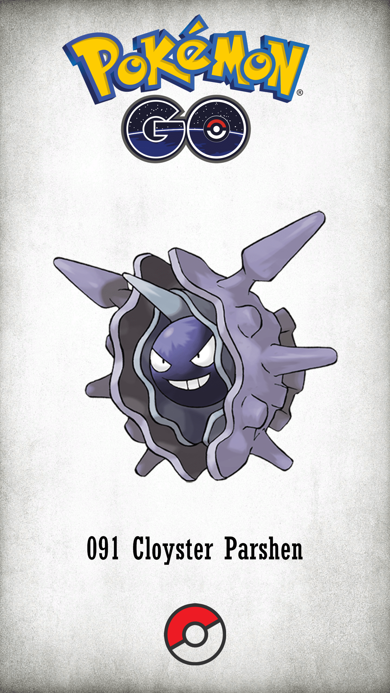 091 Character Cloyster Parshen