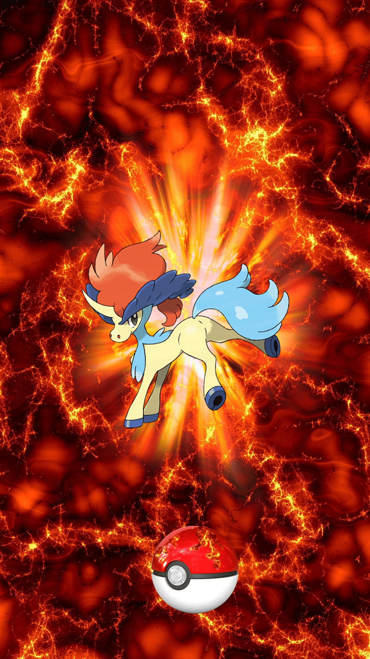 647 Fire Pokeball Keldeo i Keldeo 17