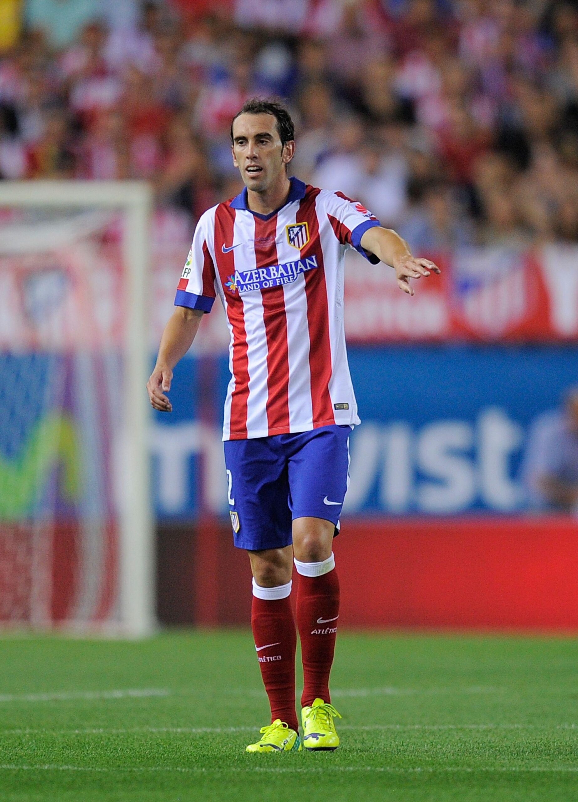 Diego Godin, Atletico Madrid, Uruguay, defensive midfielder