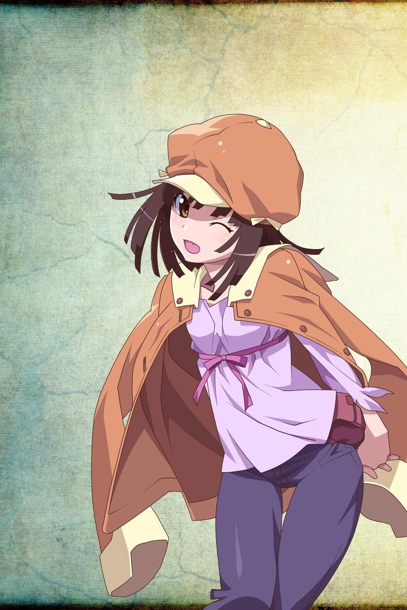 Download wallpapers bakemonogatari, sengoku nadeko