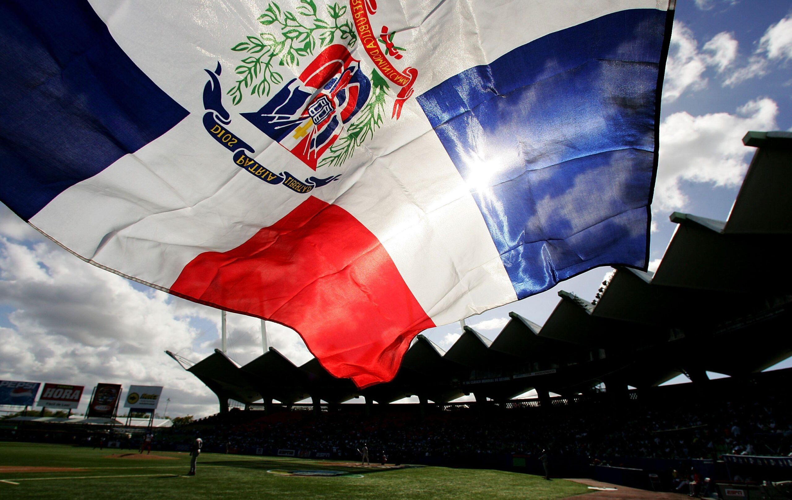 px Dominican Republic Flag Backgrounds by Rick Eaton