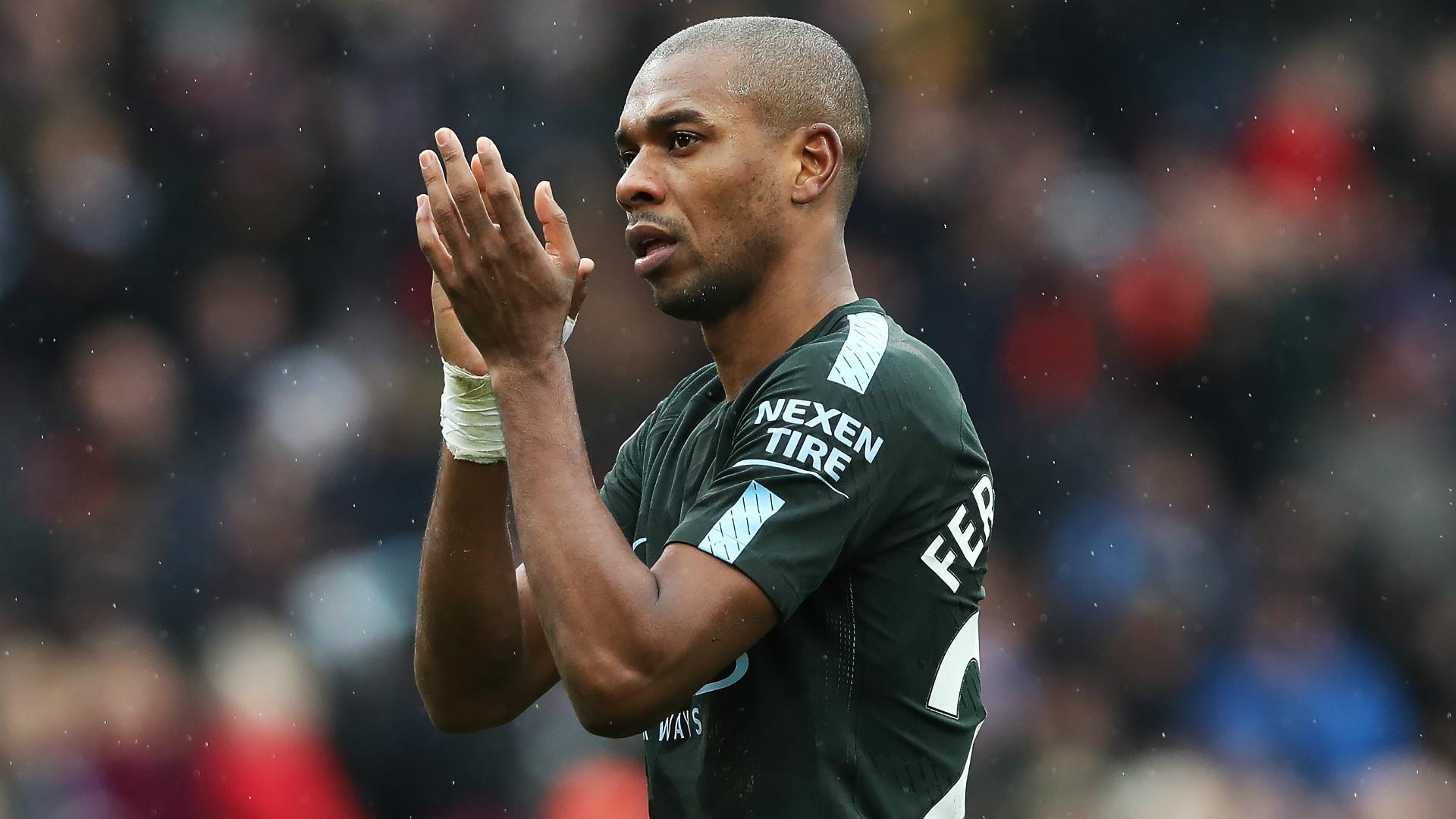 Fernandinho out of Man City’s trip to Arsenal