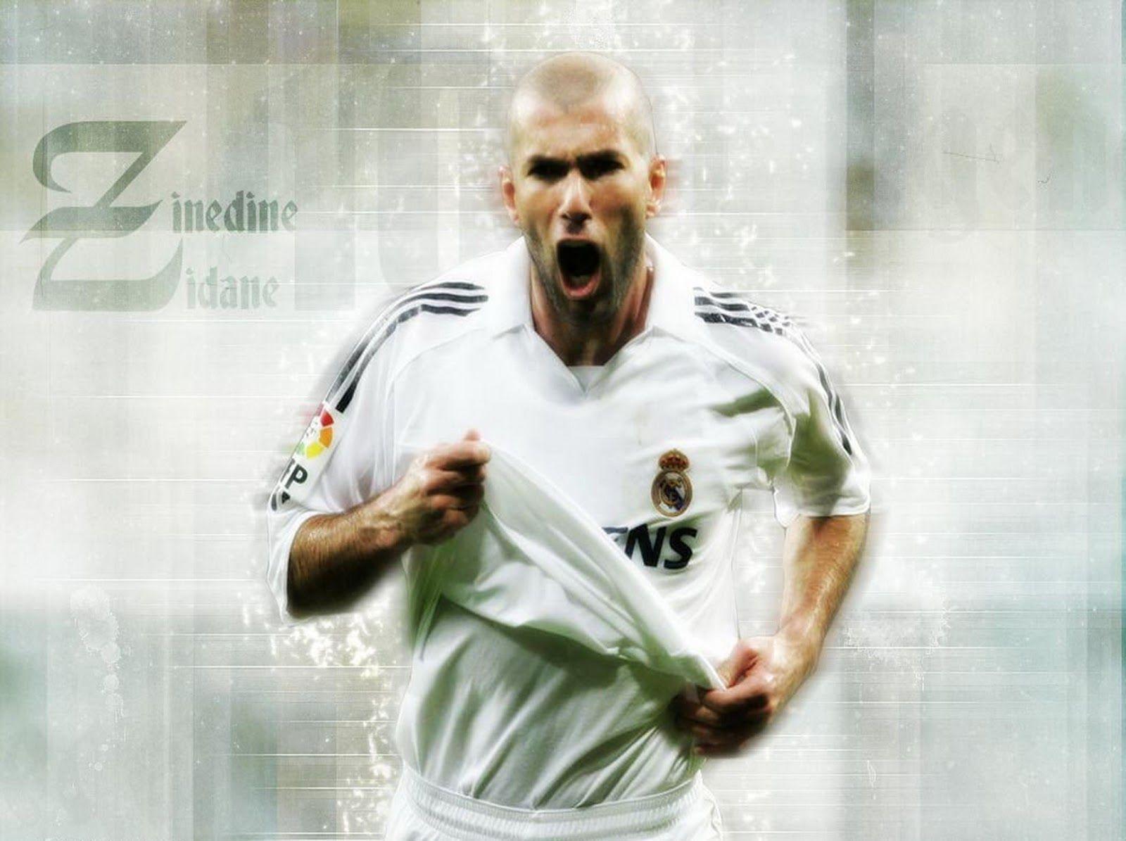 All Soccer Playerz HD Wallpapers: Zinedine Zidane New HD