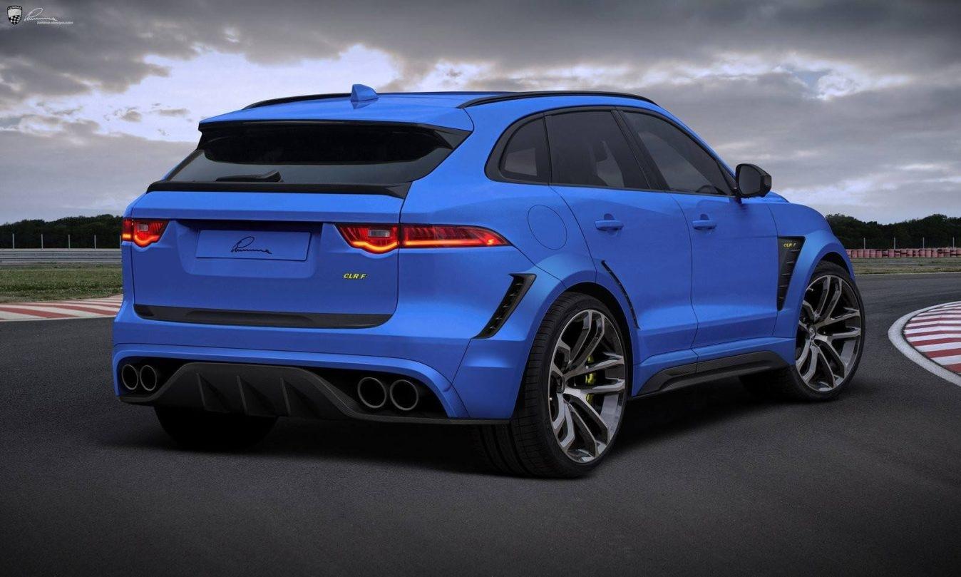 2019 Jaguar F Pace SVR Exterior Image