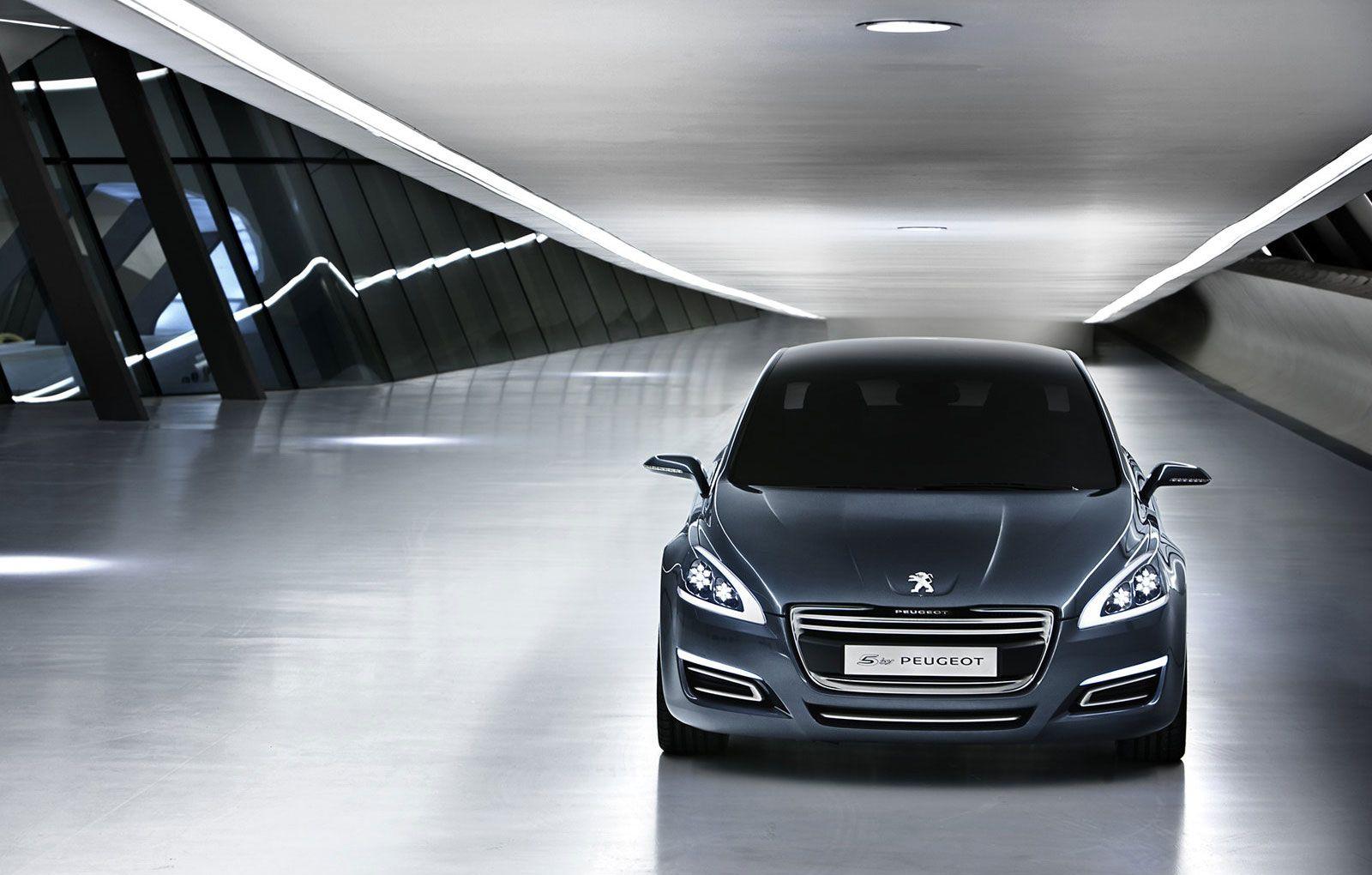 First official image of Peugeot 508 production series